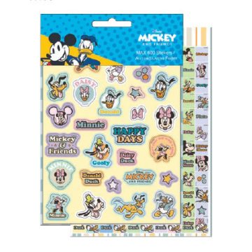 Disney Mickey Friends 600 darabos matrica szett