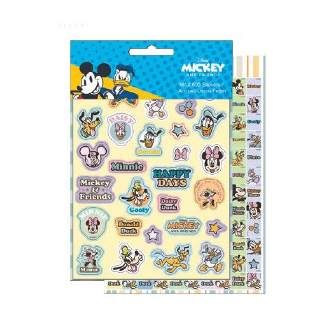 Disney Mickey Friends 600 darabos matrica szett