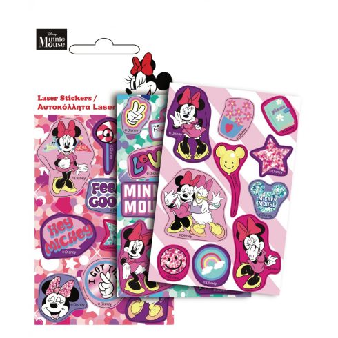 Disney Minnie Smiles hologrammos matrica szett