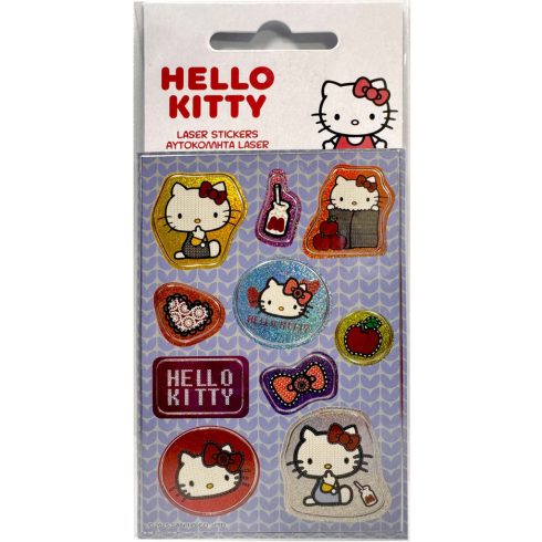 Hello Kitty Apple hologrammos matrica szett