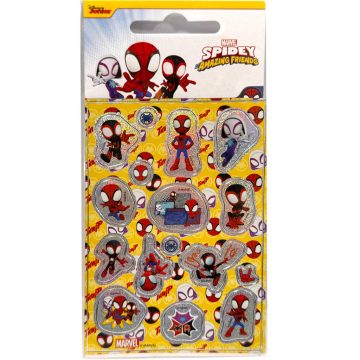 Pókember Techno Racer hologrammos matrica szett