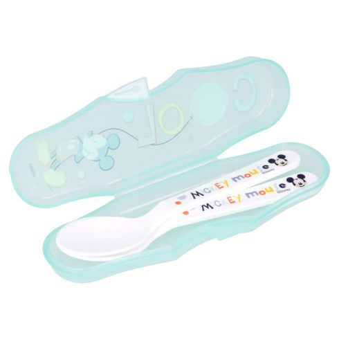 Disney Mickey Hello World baba utazó evőeszköz készlet