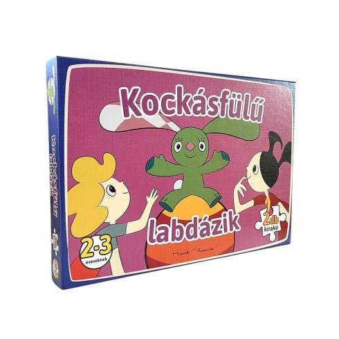 Kockásfülû labdázik kirakó