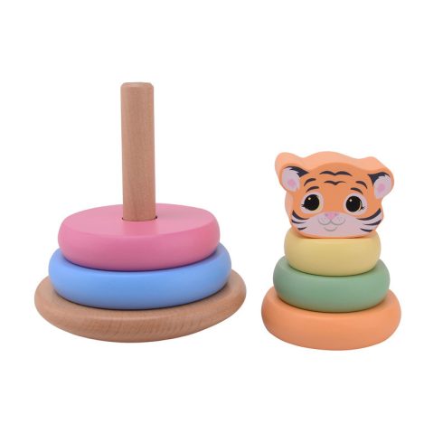 Jouéco® - Montessori fatorony állatfejjel