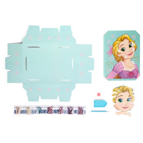 Gyémántfestõs kép kerettel, Disney hercegõk, 2 féle