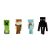 Minecraft Figurák 5cm-es, fém