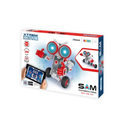 Sam - építhetõ robot (130 db), telefonról irányítható
