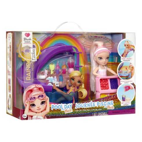 Rainbow High Kis játékszett medencés