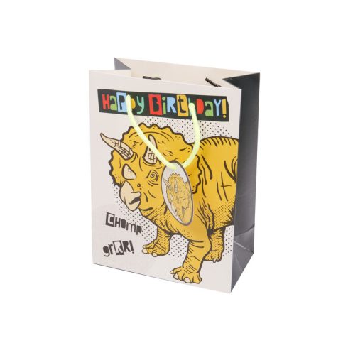 Papírtasak - Boldog Születésnapot! - Dinoszaurusz Világ - M-es