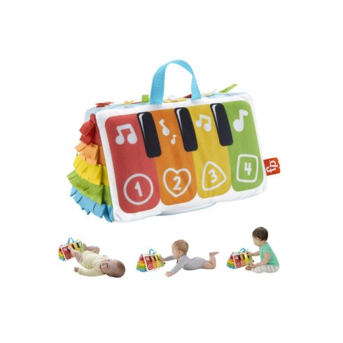 Fisher-Price rugdalozó talpak zongora