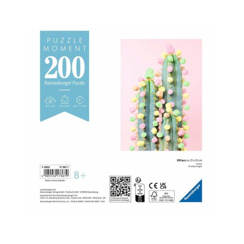 Ravensburger Puzzle pillanatok 200 db - Kaktusz