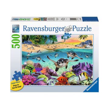 Ravensburger Puzzle 500 db - Bébi teknõsök