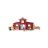Schleich vörös pajta állatokkal SLH42606