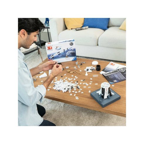 Ravensburger Puzzle 3D 440 db - Apollo Saturn