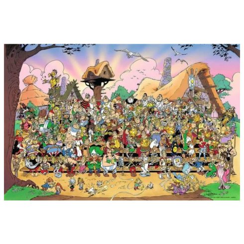 Puzzle 3000 db - Asterix