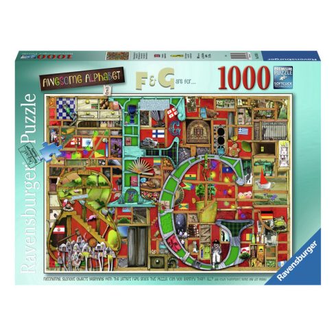 Ravensburger Puzzle 1000 db - Csodálatos ABC
