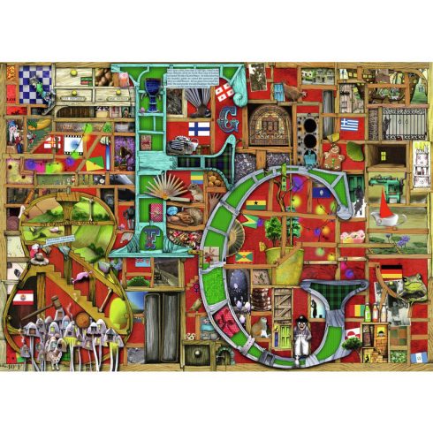 Ravensburger Puzzle 1000 db - Csodálatos ABC