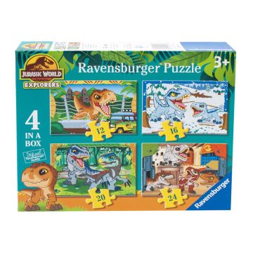 Puzzle 4in1 - Jurassic World
