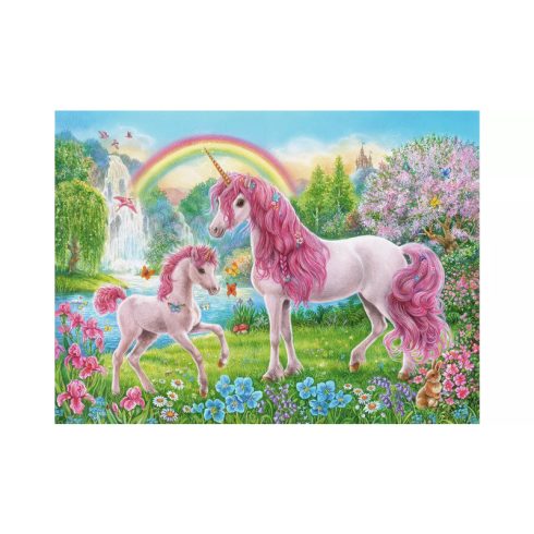 Puzzle 4x100 db - Unikornisok