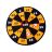Tépõzáras darts tábla - 36 cm