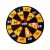 Tépõzáras darts tábla - 36 cm