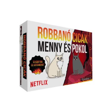 Robbanó cicák    Menny és pokol! Kártyajáték