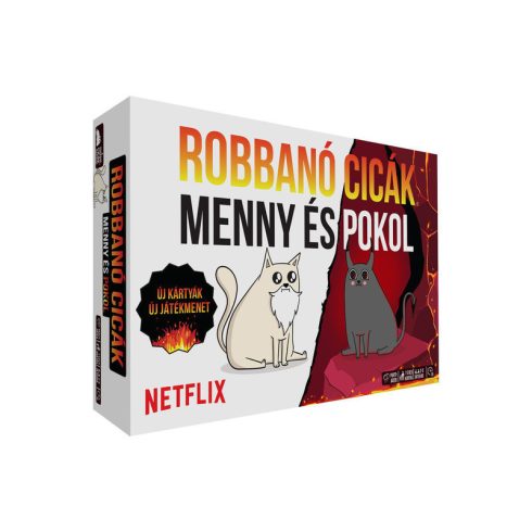 Robbanó cicák    Menny és pokol! Kártyajáték