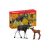 Schleich jávorszarvas borjúval