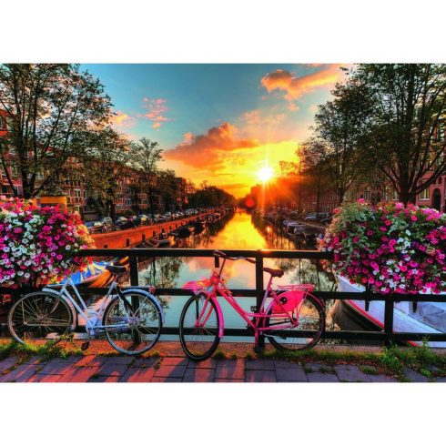 Ravensburger: Amszterdami bicikli túra 1000 darabos puzzle