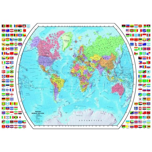 Ravensburger Politikai világtérkép 1000 db puzzle