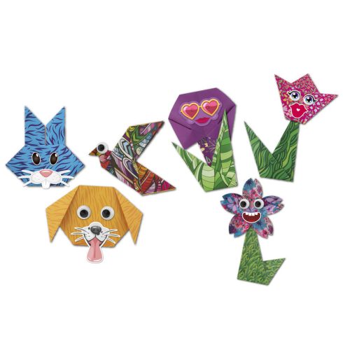 Origami virágok és állatok-többféle