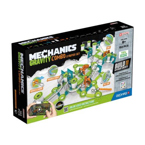 Geomag Mechanics Gravity Recycled Kezdõ szett 153 db