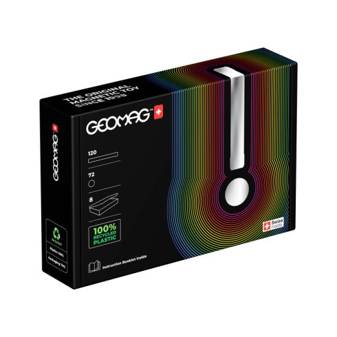 Geomag Compact Recycled Glitter Masterbox - 192 db