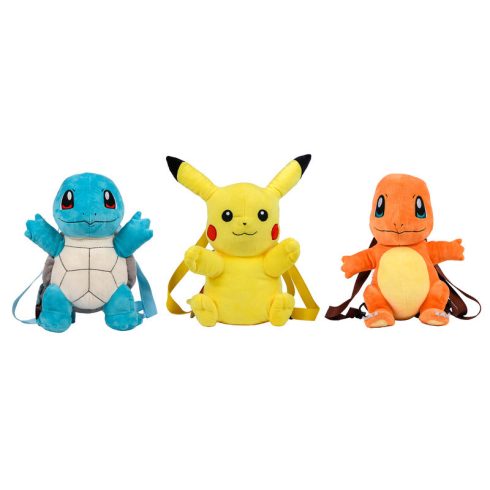 Pokemon plüss hátizsák, 3 féle