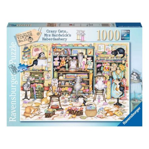 Puzzle 1000 db - Õrült macskák