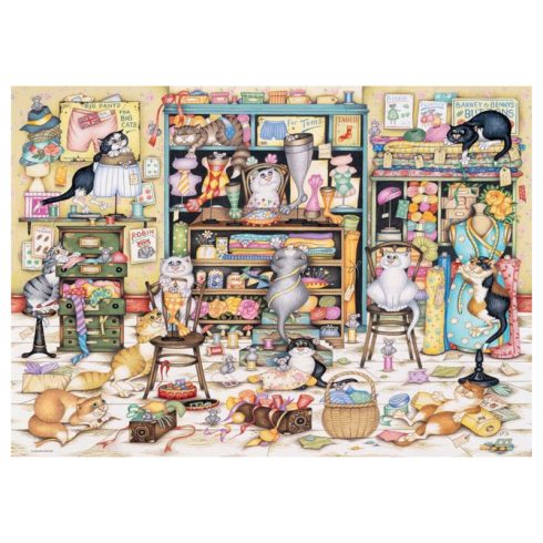 Puzzle 1000 db - Õrült macskák