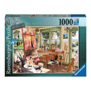 Puzzle 1000 db - A mûvész szekrénye