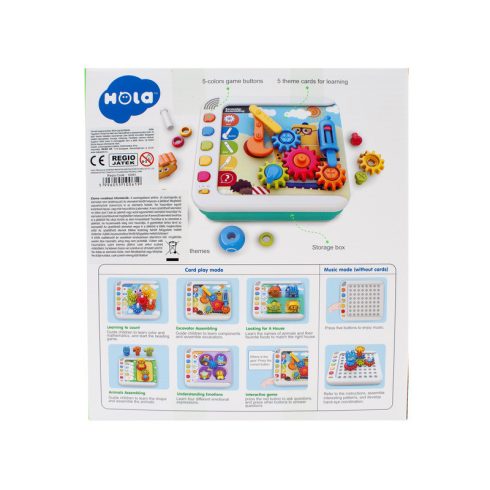 Montessori készségfejlesztõ játék angol nyelvû