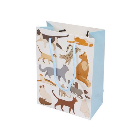 Papírtasak Macskák 17x9x23 cm
