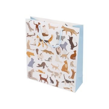 Papírtasak Macskák 35x40x12 cm