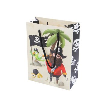 Papírtasak Kalózok 17x9x23 cm