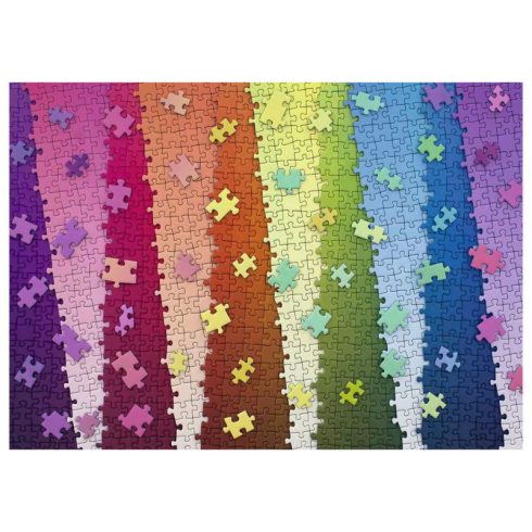 Puzzle 1000 db - Színkavalkád