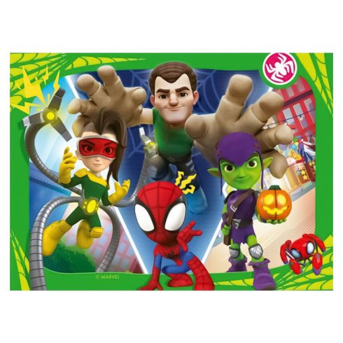 Puzzle 4in1 - Póki és barátai