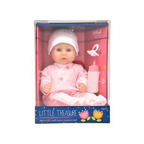 Baba - Little Treasure, 38 cm, babzsák testű