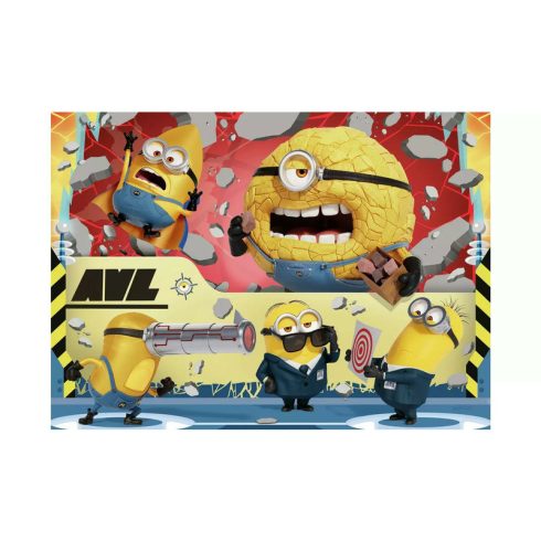 Puzzle 4x100 db - Minyonok 4