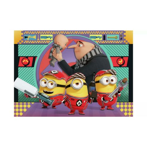 Puzzle 4x100 db - Minyonok 4