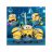 Puzzle 3x49 db - Minyonok 2