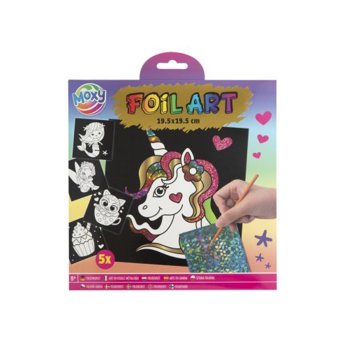Foil Art képkészítõ, 5 db/csomag, kétféle