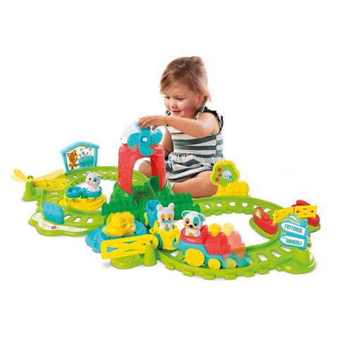 Baby Clementoni Interaktív vonat szett