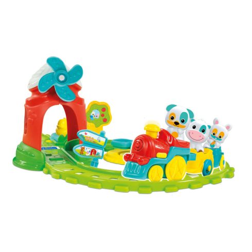 Baby Clementoni Interaktív vonat szett